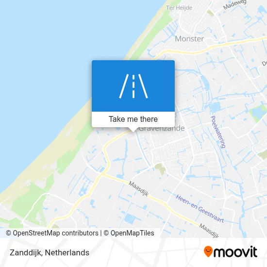 Zanddijk map