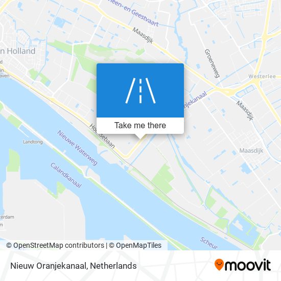 Nieuw Oranjekanaal map