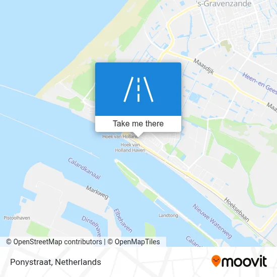 Ponystraat map