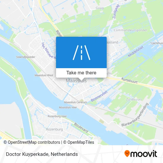 Doctor Kuyperkade map