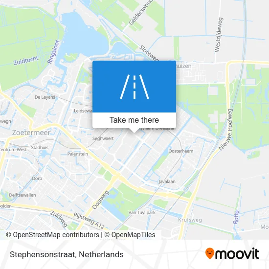 Stephensonstraat map