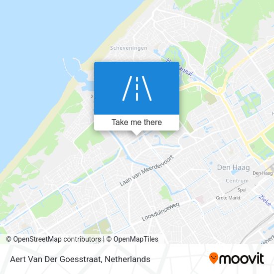 Aert Van Der Goesstraat map