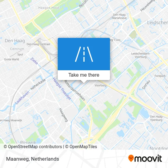 Maanweg map