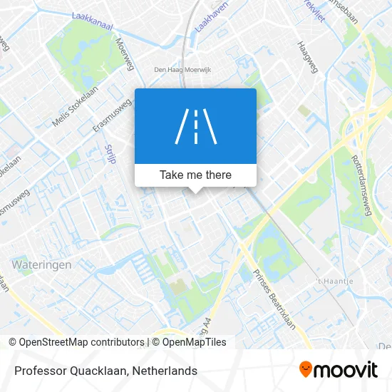 Professor Quacklaan map