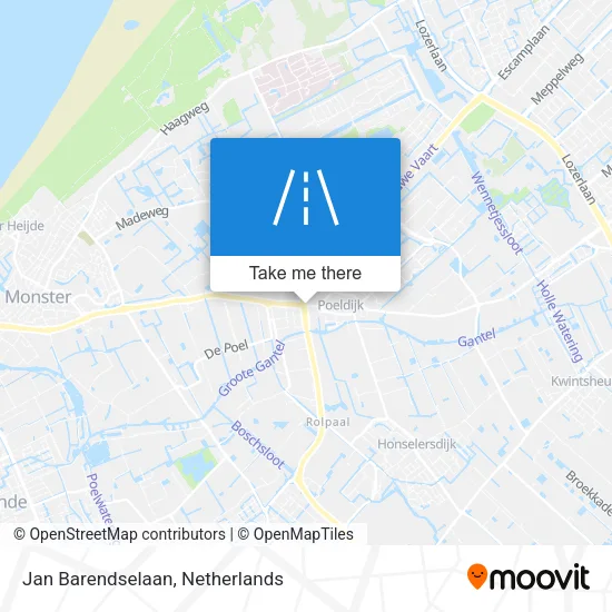 Jan Barendselaan map