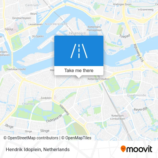 Hendrik Idoplein map