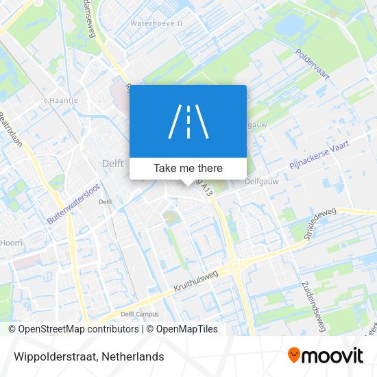 Wippolderstraat map