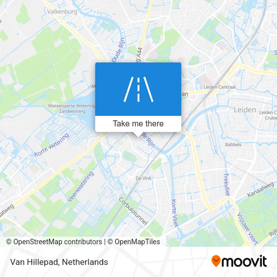 Van Hillepad map