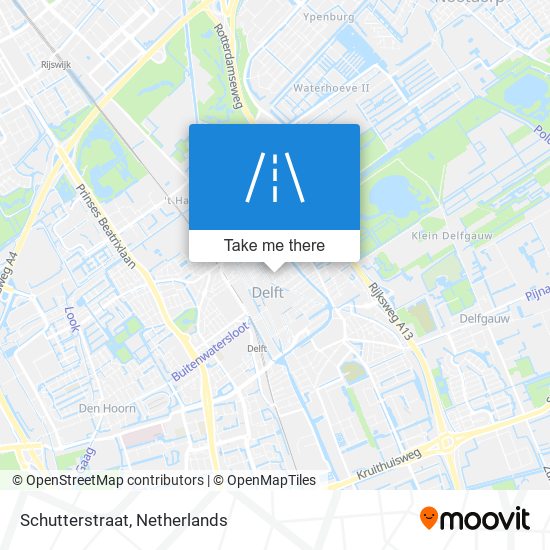 Schutterstraat map