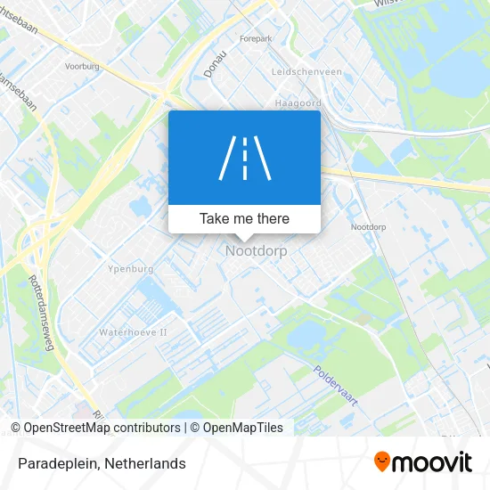 Paradeplein map
