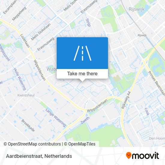 Aardbeienstraat map