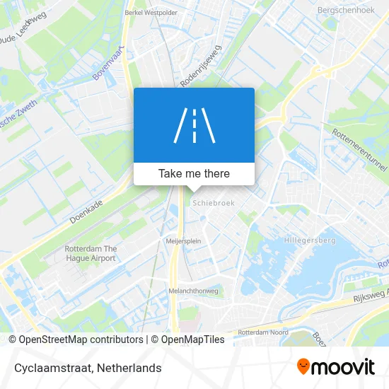 Cyclaamstraat map