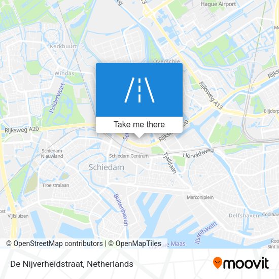De Nijverheidstraat map