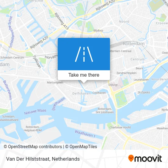 Van Der Hilststraat map