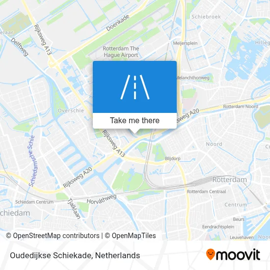 Oudedijkse Schiekade map