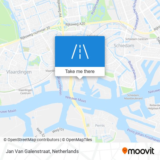 Jan Van Galenstraat map