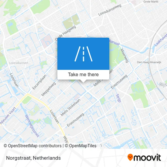Norgstraat map