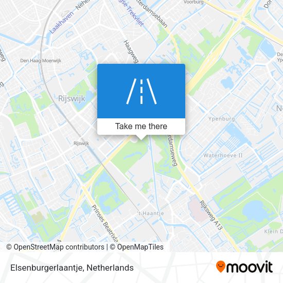 Elsenburgerlaantje map