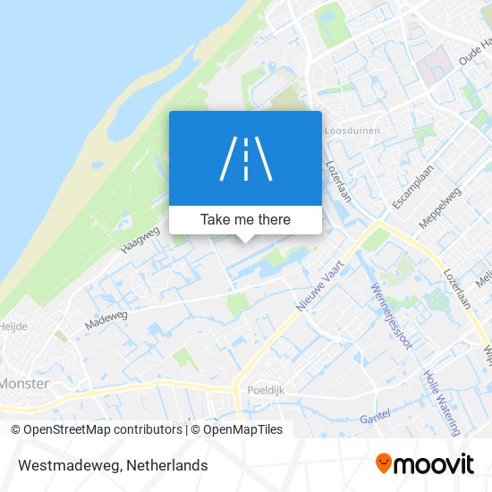 Westmadeweg map