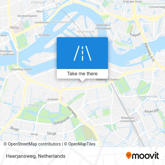 Heerjansweg map