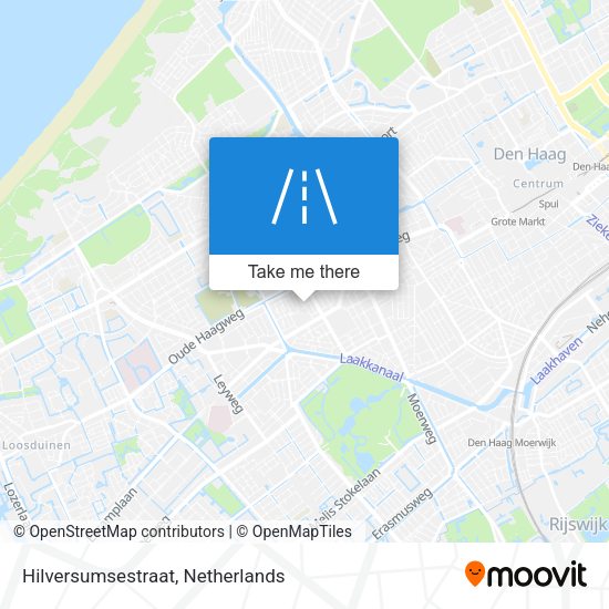 Hilversumsestraat map