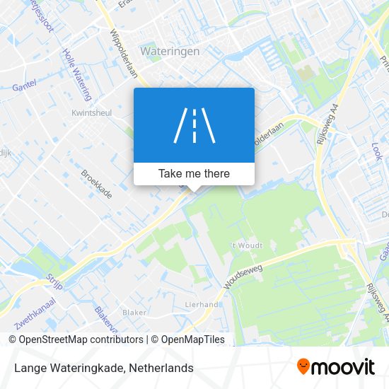 Lange Wateringkade map