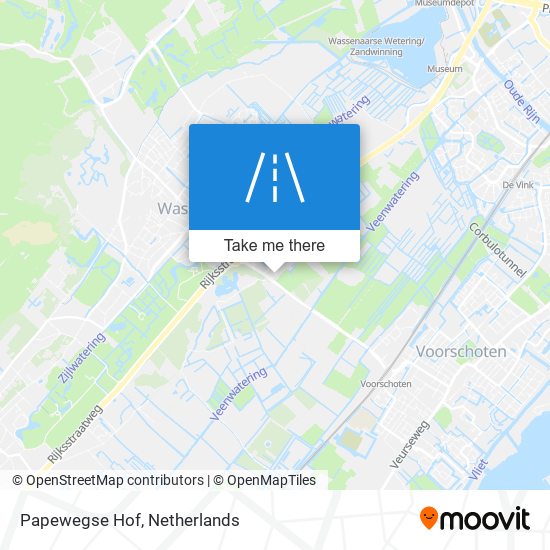 Papewegse Hof map