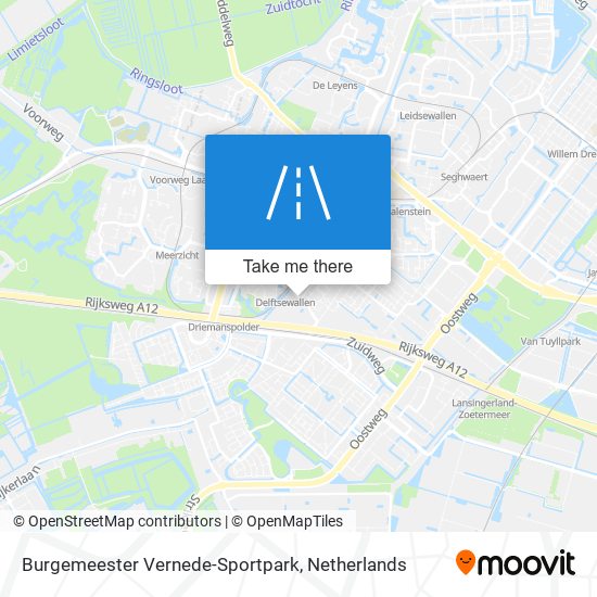 Burgemeester Vernede-Sportpark map