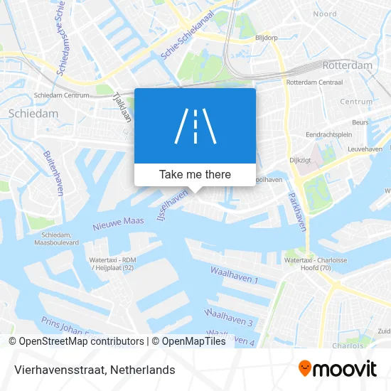 Vierhavensstraat map