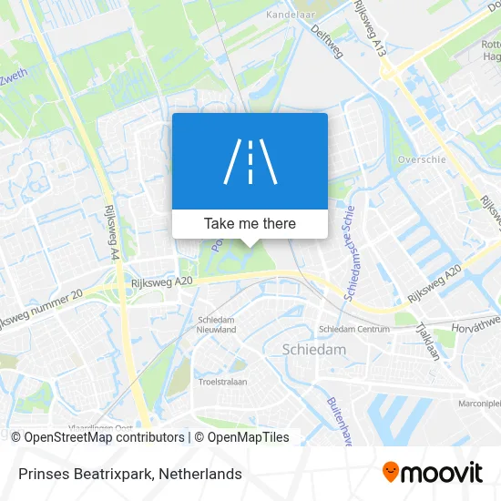 Prinses Beatrixpark map