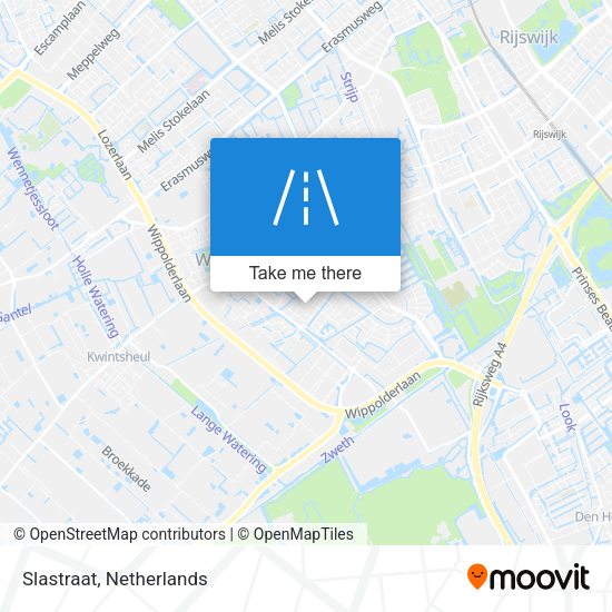 Slastraat map