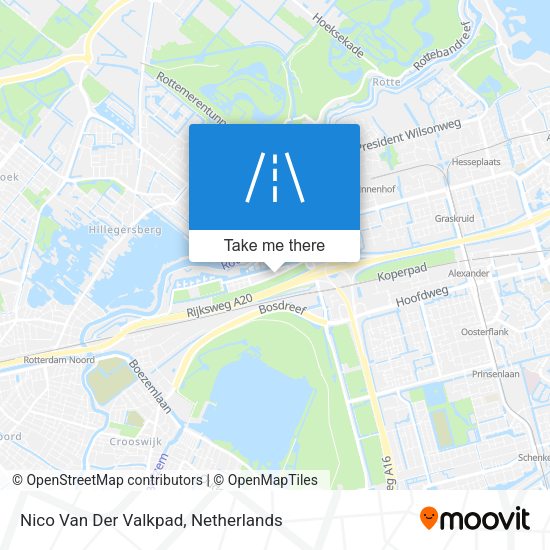 Nico Van Der Valkpad map