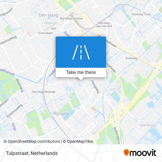 Tulpstraat map