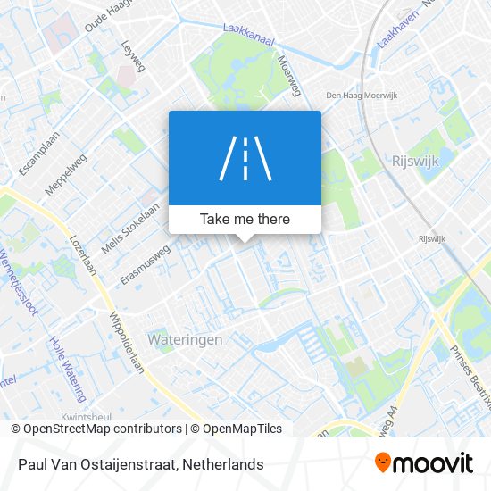 Paul Van Ostaijenstraat Karte