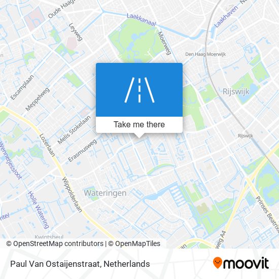 Paul Van Ostaijenstraat map