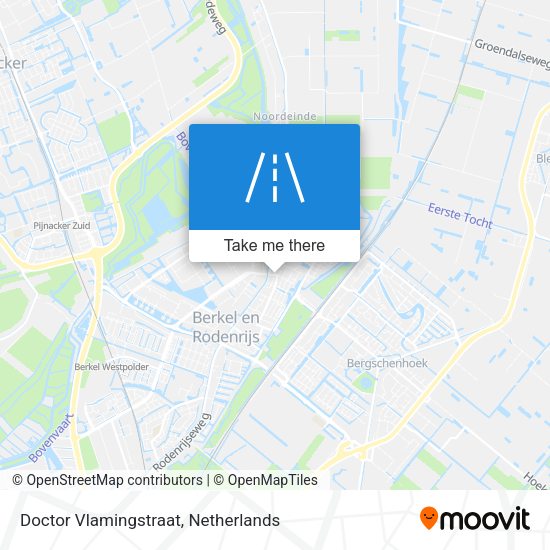 Doctor Vlamingstraat map