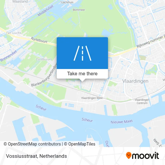 Vossiusstraat map