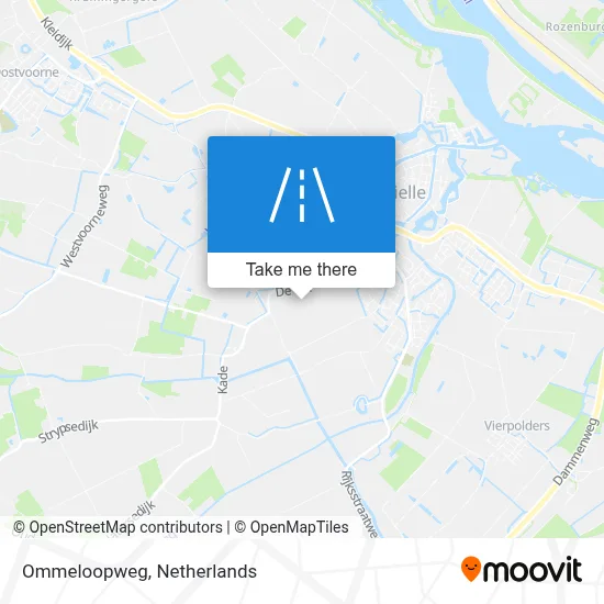 Ommeloopweg map