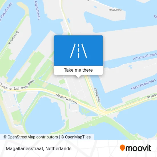 Magallanesstraat map