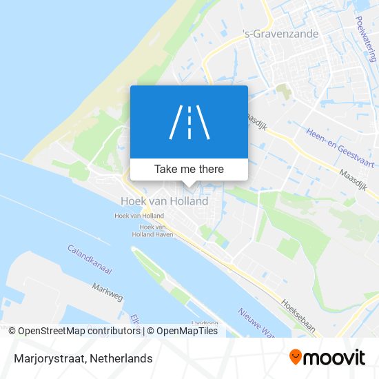 Marjorystraat map