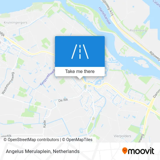 Angelus Merulaplein map