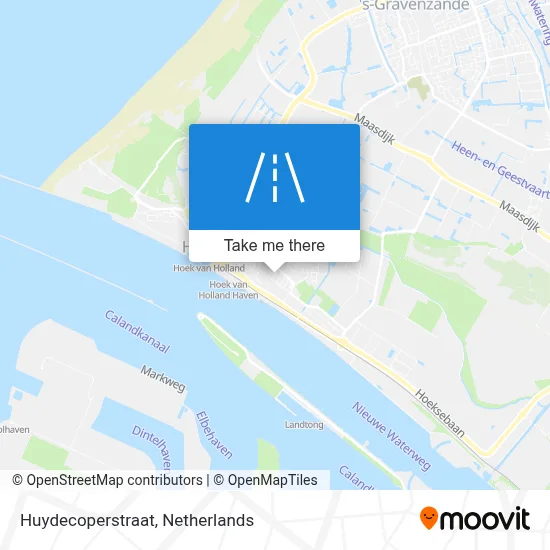 Huydecoperstraat map