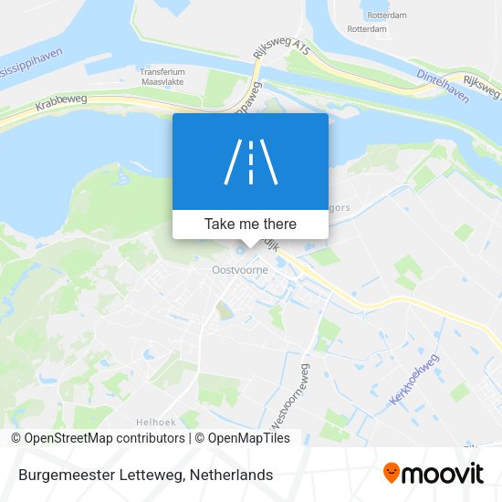 Burgemeester Letteweg map