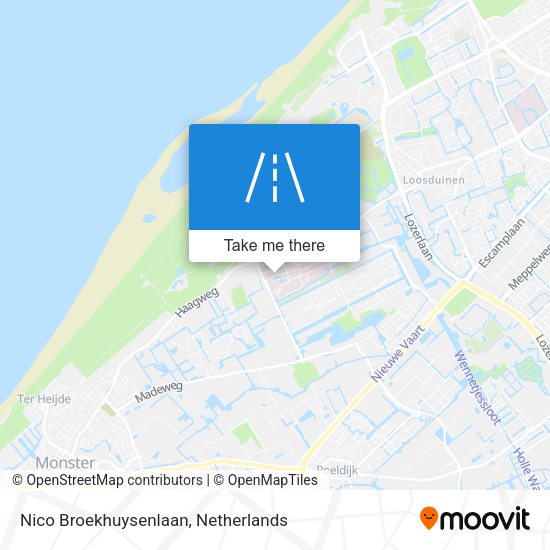 Nico Broekhuysenlaan map