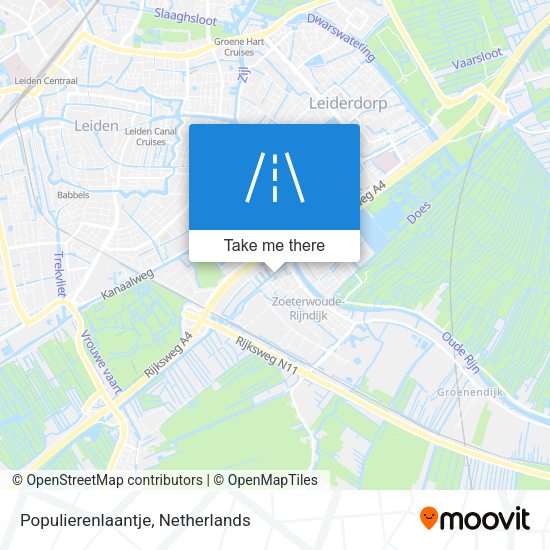 Populierenlaantje map