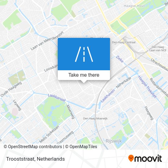 Trooststraat map