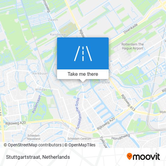 Stuttgartstraat map
