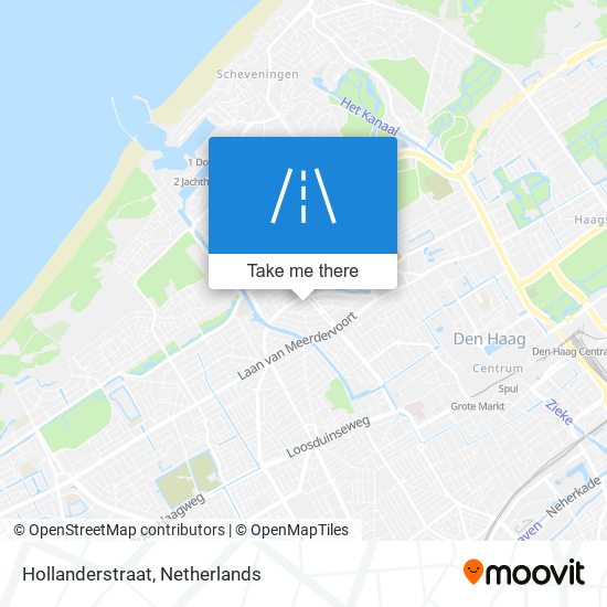 Hollanderstraat map