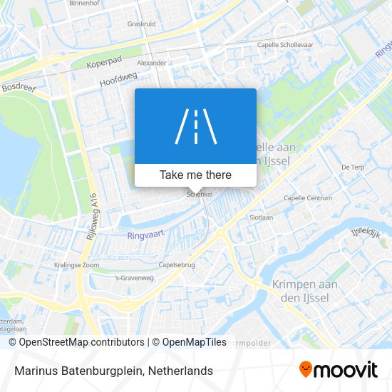 Marinus Batenburgplein map