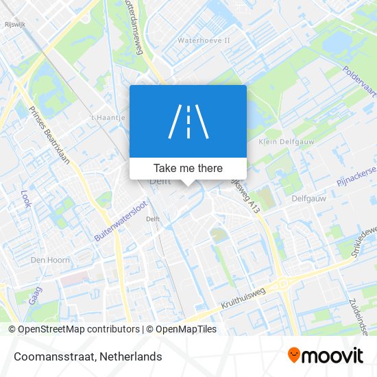 Coomansstraat map